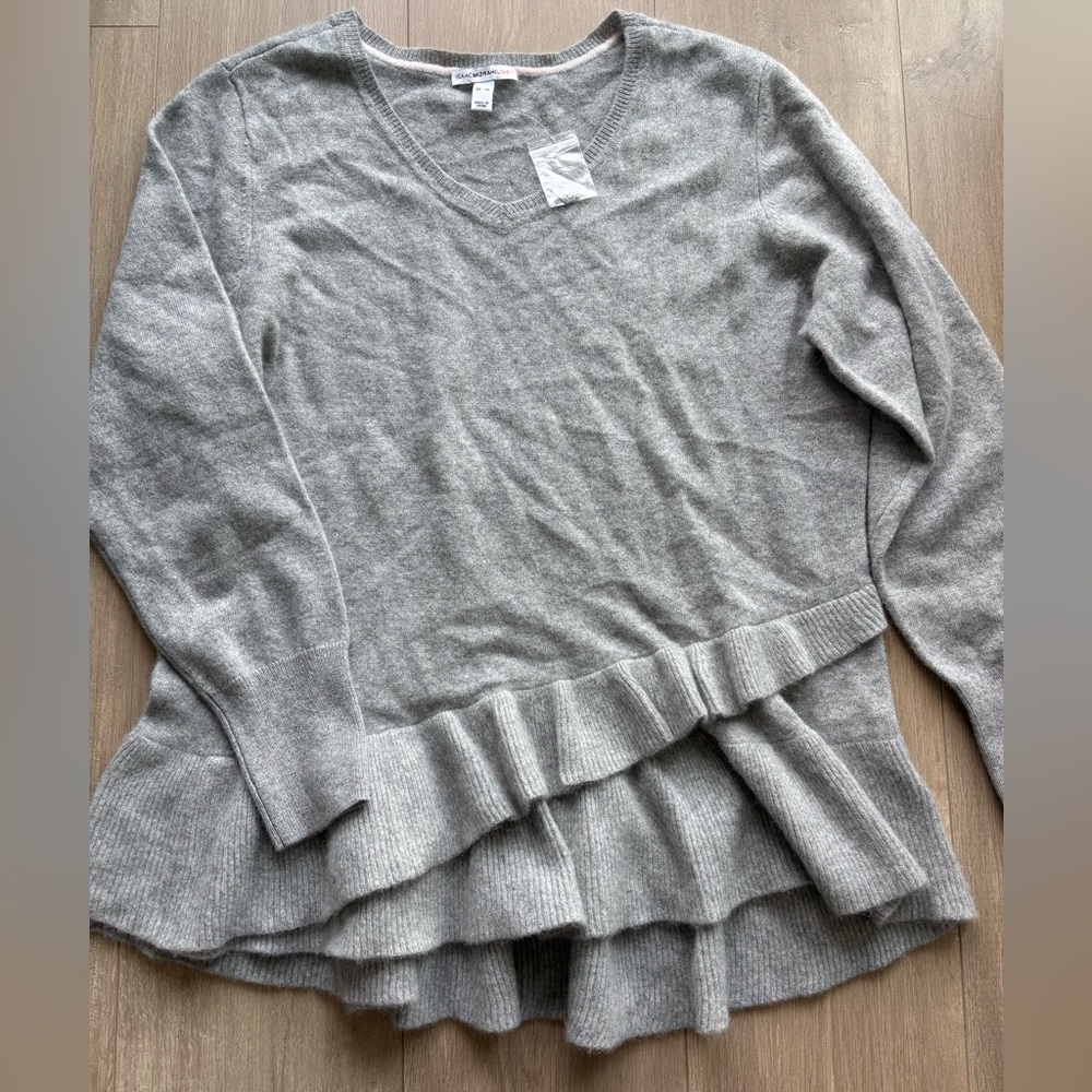 New Isaac Mizrahi cashmere Sweater